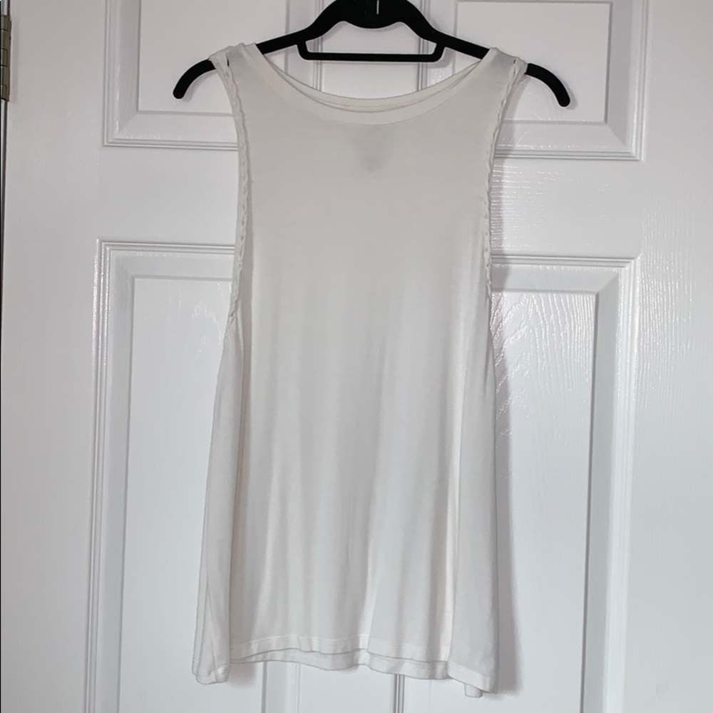 American Eagle Soft and Sexy tank w/braided detail